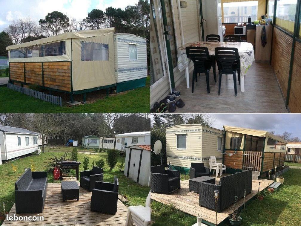 Mobilhome Bien Equipe Et Climatise Mimizan-Plage Екстериор снимка